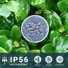 imageSOLPEX 16 Pack Solar Outdoor Lights Pathway Stainless Steel Solar Lights Outdoor WaterproofLED Landscape Lighting Walkway for LandscapePatioLawnYardDrivewayCold WhiteCold White