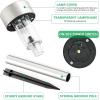imageSOLPEX 16 Pack Solar Outdoor Lights Pathway Stainless Steel Solar Lights Outdoor WaterproofLED Landscape Lighting Walkway for LandscapePatioLawnYardDrivewayCold WhiteWarm White