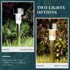 imageSOLPEX 16 Pack Solar Outdoor Lights Pathway Stainless Steel Solar Lights Outdoor WaterproofLED Landscape Lighting Walkway for LandscapePatioLawnYardDrivewayCold WhiteWarm White