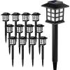 imageSOLPEX 16 Pack Solar Path Lights  Outdoor Garden Yard ampamp Landscape Warm WhiteCold White