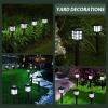 imageSOLPEX 16 Pack Solar Path Lights  Outdoor Garden Yard ampamp Landscape Warm WhiteCold White