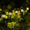 imageSOLPEX 16 Pack Solar Path Lights  Outdoor Garden Yard ampamp Landscape Warm WhiteWarm White