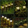 imageSOLPEX 16 Pack Solar Path Lights  Outdoor Garden Yard ampamp Landscape Warm WhiteWarm White