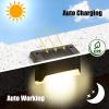 imageSOLPEX 20 Pack Solar Deck Lights Outdoor Waterproof Led Lights for Outdoor Stairs Step Fence Yard Patio and PathwayWarm WhiteWarm White