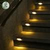 imageSOLPEX 20 Pack Solar Deck Lights Outdoor Waterproof Led Lights for Outdoor Stairs Step Fence Yard Patio and PathwayWarm WhiteWarm White