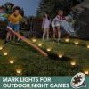 imageSOLPEX Mini Solar Ground Lights 10 Pack Solar Lights Outdoor Waterproof Pathway Lights Solar Powered Solar Garden Lights Landscape Lighting for Yard Driveway Walkway Warm WhiteWarm White