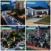 imageSOLPEX Mini Solar Ground Lights 10 Pack Solar Lights Outdoor Waterproof Pathway Lights Solar Powered Solar Garden Lights Landscape Lighting for Yard Driveway Walkway Warm WhiteCool White