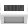 imageSOLPEX Solar Fence Lights 12 Pack Solar Powered Deck Lights Outdoor Waterproof4 LEDs Solar Step Lighting for Stair Stairway Patio Porch Pathway Walkway Garden Cold WhiteWarm White