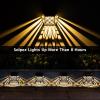 imageSOLPEX Solar Fence Lights Solar Deck Lights 8 Pack LED Waterproof Outdoor Wall Lights Christmas Halloween Decoration forDeck Patio Stairs Yard Steps Wall Path ampamp Driveway