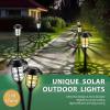 imageSOLPEX Solar Lights for Outside Solar Outdoor Pathway Garden Lights Waterproof Solar Powered Landscape Lighting for Yard Garden Pathway Patio Porch Walkway Driveway 8 PackCold WhiteCold White