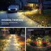 imageSOLPEX Solar Lights for Outside Solar Outdoor Pathway Garden Lights Waterproof Solar Powered Landscape Lighting for Yard Garden Pathway Patio Porch Walkway Driveway 8 PackCold WhiteWarm White
