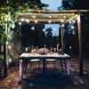 imageSolpex Hanging Solar Lights Outdoor 8 Pack Decorative Cracked Glass Ball Light Solar Powered Waterproof Globe Lighting Hanging Globe Solar Lights for Garden Yard Patio Lawn Flower BedCold White