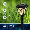 imageSolpex Solar Pathway Lights Outdoor LED Solar Garden Lights Waterproof Solar Landscape Lights for Lawn Patio Yard Garden Walkway 6 Pack