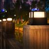 imageSOLPEX 6 Pack Solar Post Cap Lights Bright Warm White LED LightingSolar Fence Post Lights Fit 4X45X5 Deck or Patio WoodenVinyl Posts