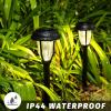 imageSOLPEX 8 Pack Solar Pathway Lights Solar Path Lights Waterproof Solar Garden Lights Outdoor for Garden Yard Pathway Landscape Walkway and Driveway Warm White8 Pack