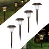 imageSOLPEX Solar Path Lights 4 Pack High Lumen Solar Garden Lights Solar Powered Waterproof Pathway Lights Automatic Led Warm White Solar Yard Lights for Driveway Walkway Landscape Lawn