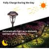 imageSolpex Solar Pathway Lights Outdoor 6 Pack Bronze Finshed Waterproof Solar Garden Lights for Lawn Patio Yard Garden Pathway Walkway and Driveway