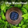 imageSolpex Solar Pathway Lights Outdoor 6 Pack Bronze Finshed Waterproof Solar Garden Lights for Lawn Patio Yard Garden Pathway Walkway and Driveway