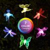 image:imageSOLPEX Solar Garden Lights 3 Pack Solar Butterfly Lights Yard Decorations MultiColor Changing LED Bird Light Stakes Yard Light for Garden Patio amp Lawn3