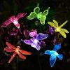 image:imageSOLPEX Solar Garden Lights 3 Pack Solar Butterfly Lights Yard Decorations MultiColor Changing LED Bird Light Stakes Yard Light for Garden Patio amp Lawn6