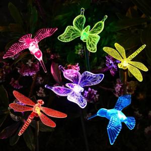 image:imageSOLPEX Solar Garden Lights 3 Pack Solar Butterfly Lights Yard Decorations MultiColor Changing LED Bird Light Stakes Yard Light for Garden Patio amp Lawn6