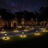 image:imageSOLPEX Solar Pathway Lights Outdoor 6 Pack Solar Powered Garden Lights Automatic Glass Metal Waterproof Solar Landscape Lights for Landscape Lawn Pathway Walkway and DrivewayWarm White
