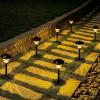 image:imageSOLPEX Solar Pathway Lights Outdoor 6 Pack Solar Powered Garden Lights Automatic Glass Metal Waterproof Solar Landscape Lights for Landscape Lawn Pathway Walkway and DrivewayWarm White