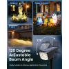 image:imageSOLPEX Solar Spot Lights Outdoor Waterproof IP65 Landscape Spotlights Outdoor Compact Design Spot Lights Solar Powered Flood Lights for Garden Yard Pathway House Tree Outside 10 Pack Warm WhiteWarm White