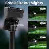 image:imageSOLPEX Solar Spot Lights Outdoor Waterproof IP65 Landscape Spotlights Outdoor Compact Design Spot Lights Solar Powered Flood Lights for Garden Yard Pathway House Tree Outside 10 Pack Warm WhiteCool White