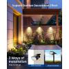 image:imageSOLPEX Solar Spot Lights Outdoor Waterproof IP65 Landscape Spotlights Outdoor Compact Design Spot Lights Solar Powered Flood Lights for Garden Yard Pathway House Tree Outside 10 Pack Warm WhiteWarm White