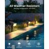 image:imageSOLPEX Solar Spot Lights Outdoor Waterproof IP65 Landscape Spotlights Outdoor Compact Design Spot Lights Solar Powered Flood Lights for Garden Yard Pathway House Tree Outside 10 Pack Warm WhiteWarm White