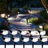 image:imageSOLPEX Solar Spot Lights Outdoor Waterproof IP65 Landscape Spotlights Outdoor Compact Design Spot Lights Solar Powered Flood Lights for Garden Yard Pathway House Tree Outside 10 Pack Warm WhiteCool White